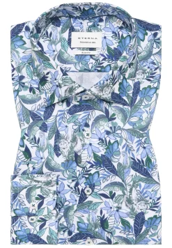 Herren Eterna Twillhemd mit Print