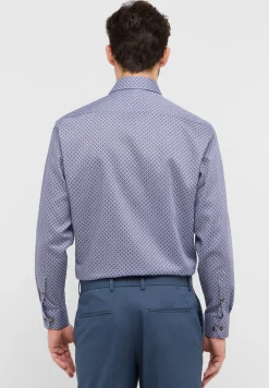 Herren Eterna Twillhemd mit Print