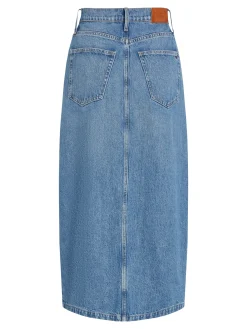 Damen Tommy Hilfiger Uma Midi Jeansrock