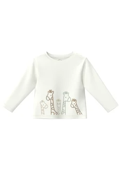 Kinder s.Oliver Unisex Longsleeve mit Giraffen-Print