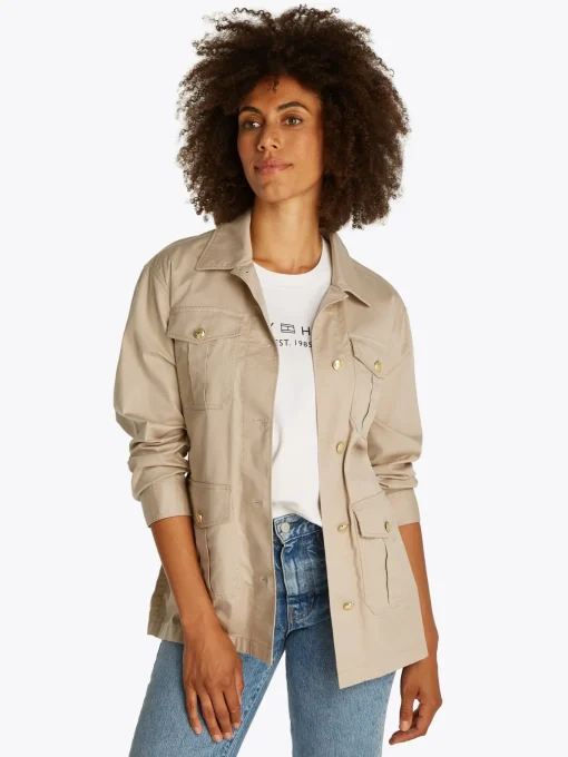 Damen Tommy Hilfiger Utility Jacke
