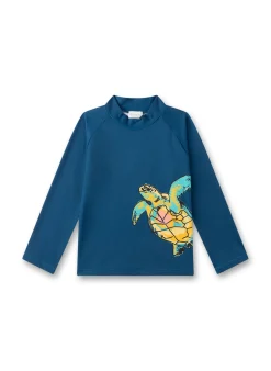 Kinder Sanetta UV Shirt blau