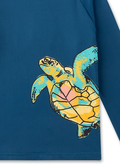 Kinder Sanetta UV Shirt blau