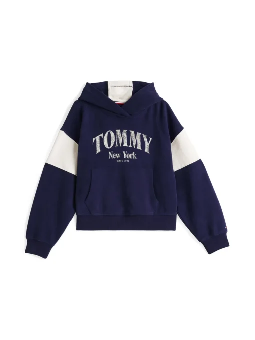 Kinder Tommy Hilfiger Varsity-Hoodie mit Color Block-Design