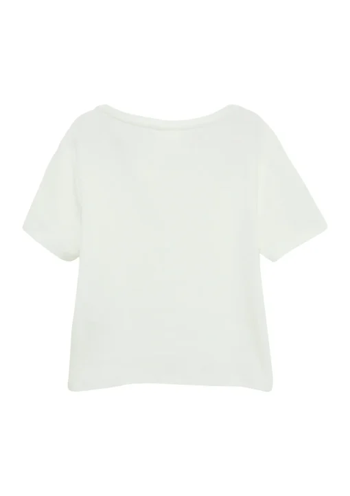 Kinder s.Oliver Verkürztes Rippshirt im Slim Fit