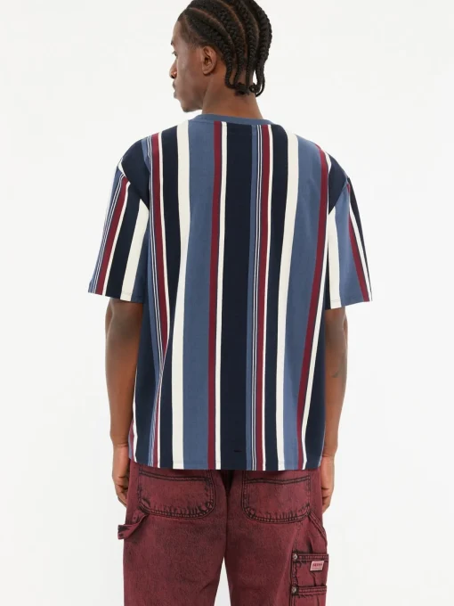 Herren GUESS Vertical Stripe Tee