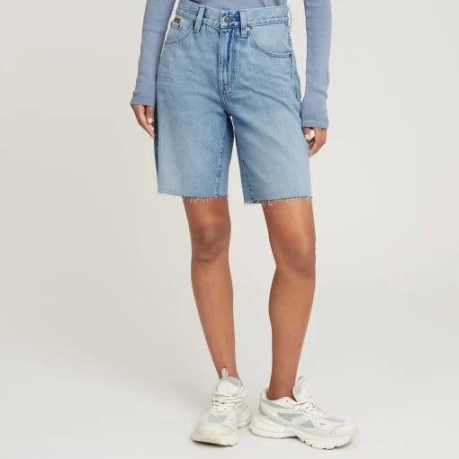 Damen G-Star Viktoria Bermuda Short Raw Edge