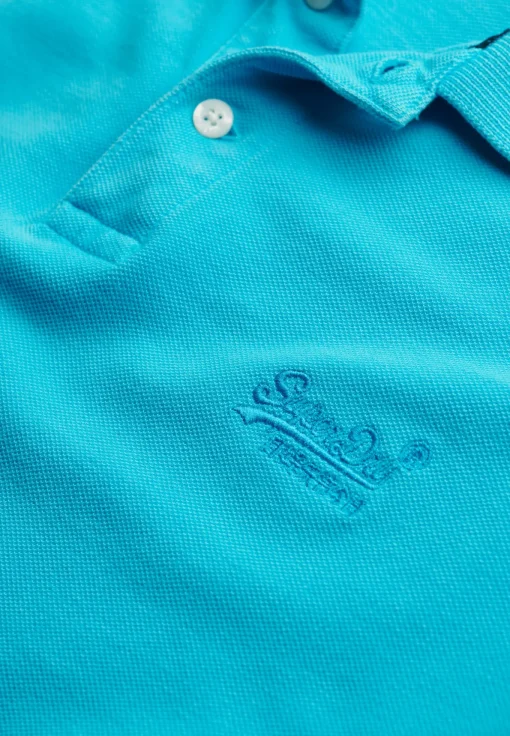 Herren Superdry Vintage Destroyed Polohemd
