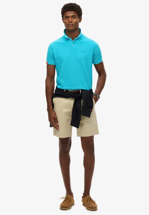 Herren Superdry Vintage Destroyed Polohemd