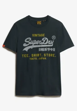 Herren Superdry Vintage Logo Heritage Relaxed T-Shirt