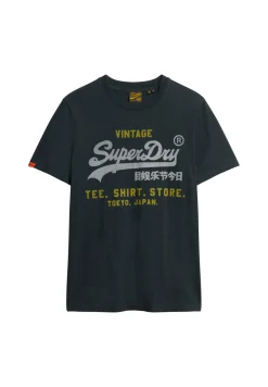Herren Superdry Vintage Logo Heritage Relaxed T-Shirt