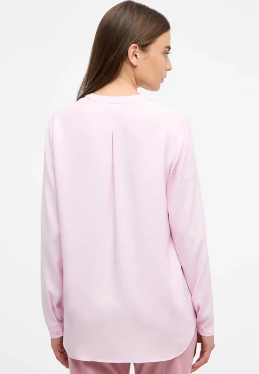 Damen Eterna Viscose Shirt Bluse Viskose Langarm