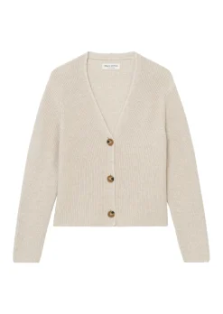 Damen Marc O´Polo V-Neck-Cardigan relaxed cropped