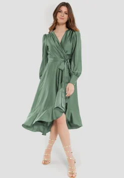Damen Swing Day Vokuhila-Kleid