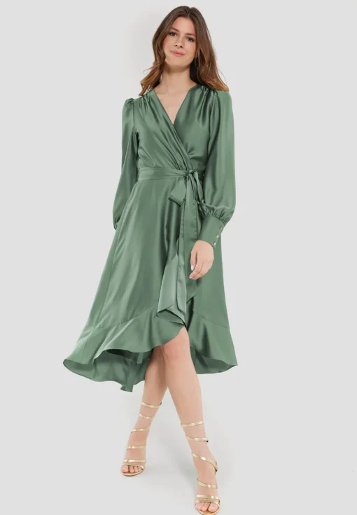 Damen Swing Day Vokuhila-Kleid