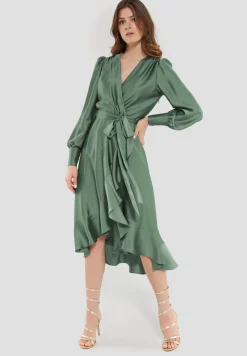 Damen Swing Day Vokuhila-Kleid