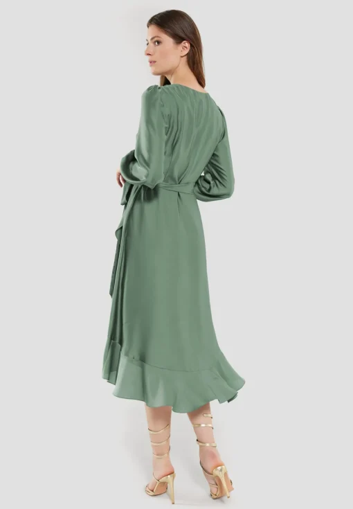 Damen Swing Day Vokuhila-Kleid