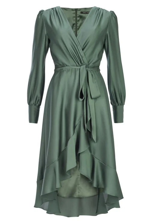 Damen Swing Day Vokuhila-Kleid