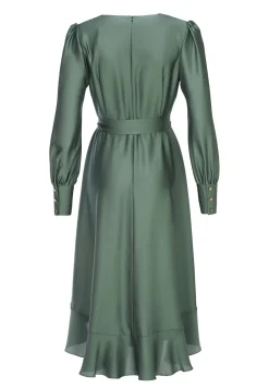 Damen Swing Day Vokuhila-Kleid