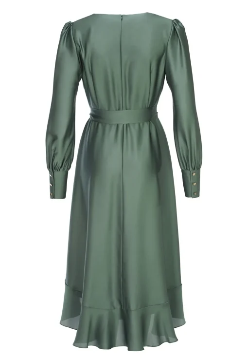 Damen Swing Day Vokuhila-Kleid