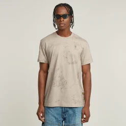 Herren G-Star Washed T-Shirt
