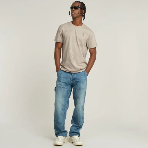 Herren G-Star Washed T-Shirt
