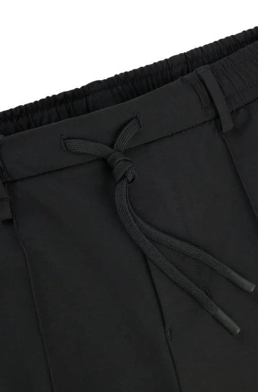 Herren Boss Green Wasserabweisende Cargohose aus Stretch-Gewebe