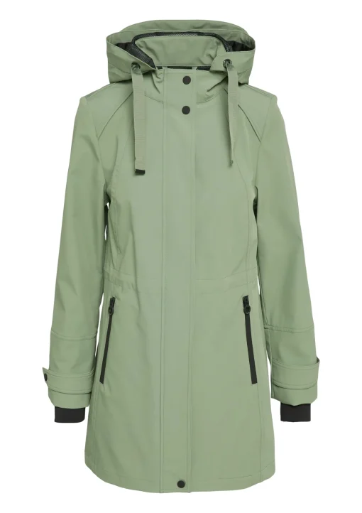 Damen s.Oliver Wasserabweisende Jacke mit Kapuze