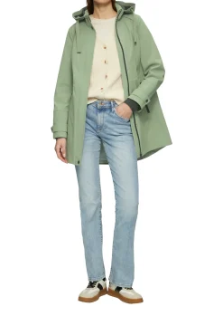 Damen s.Oliver Wasserabweisende Jacke mit Kapuze