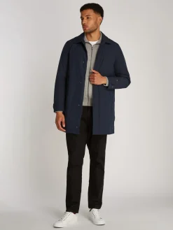 Herren Tommy Hilfiger Wasserabweisender, verstaubarer Car-Coat