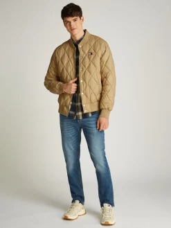 Herren Tommy Jeans Wattierte Relaxed Fit Jacke