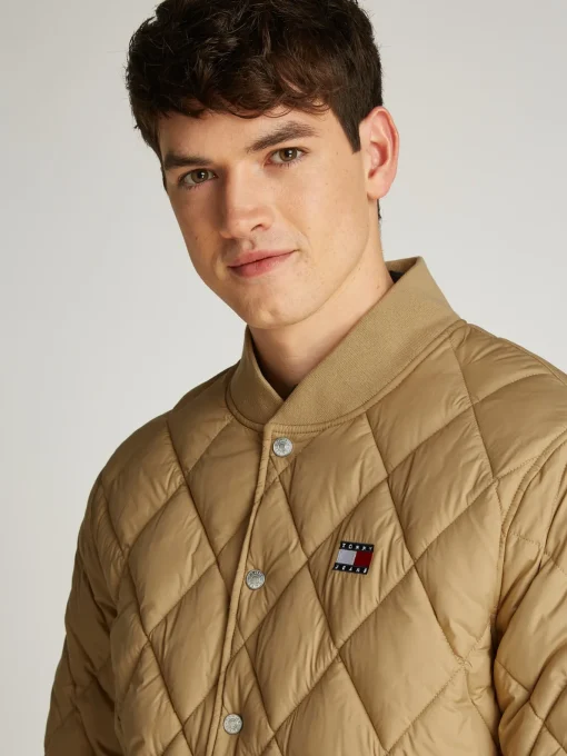 Herren Tommy Jeans Wattierte Relaxed Fit Jacke