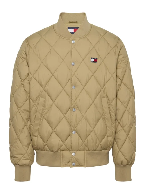 Herren Tommy Jeans Wattierte Relaxed Fit Jacke