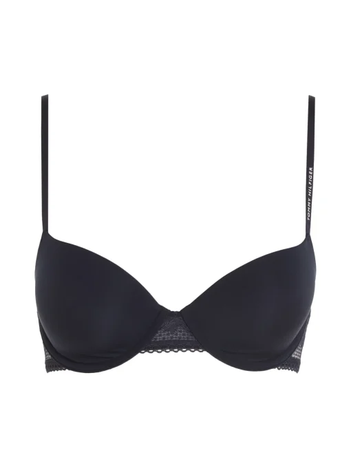 Damen Tommy Hilfiger Wattierter Balconette-BH mit Blumenspitze