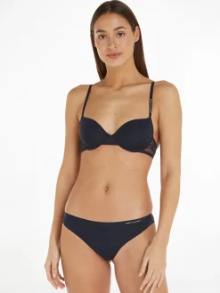 Damen Tommy Hilfiger Wattierter Balconette-BH mit Blumenspitze