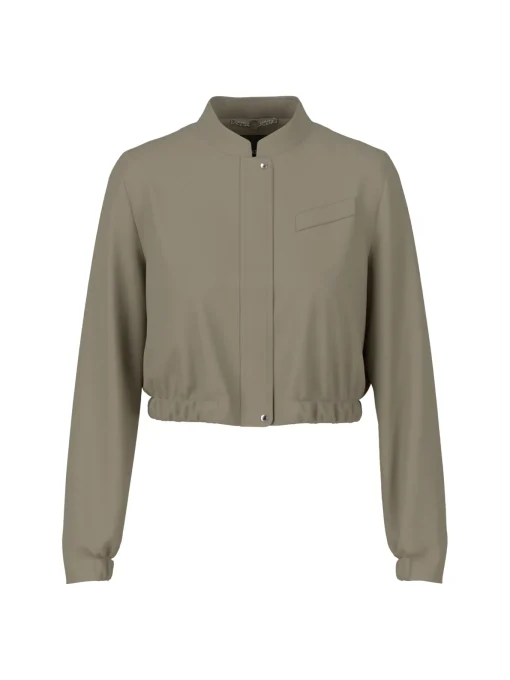 Damen Marc Cain Weich fließende Blouson-Jacke