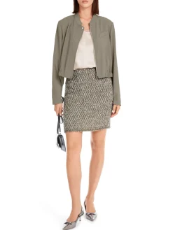 Damen Marc Cain Weich fließende Blouson-Jacke