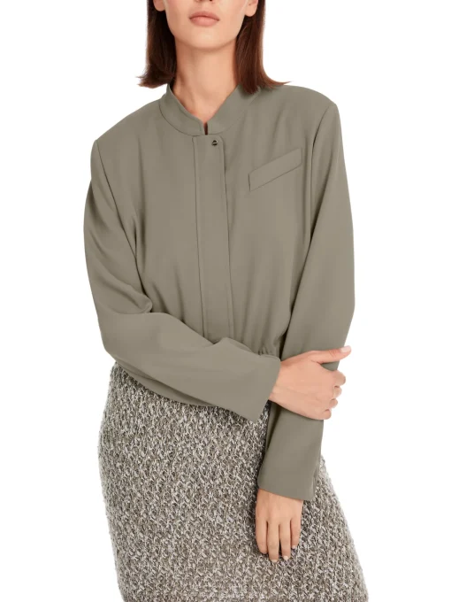 Damen Marc Cain Weich fließende Blouson-Jacke