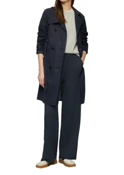 Damen s.Oliver Weiche Stoffhose im Relaxed Fit mit French Pocket