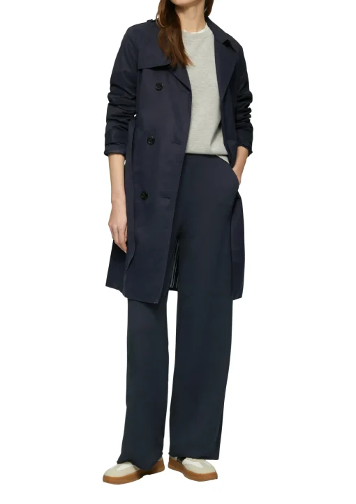Damen s.Oliver Weiche Stoffhose im Relaxed Fit mit French Pocket