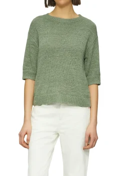 Damen s.Oliver Weicher Strickpullover im Relaxed Fit mit 3/4-Ärmeln