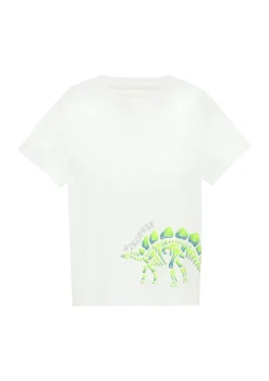 Kinder s.Oliver Weiches Baumwoll-T-Shirt mit Silicon-Print