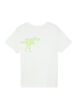 Kinder s.Oliver Weiches Baumwoll-T-Shirt mit Silicon-Print