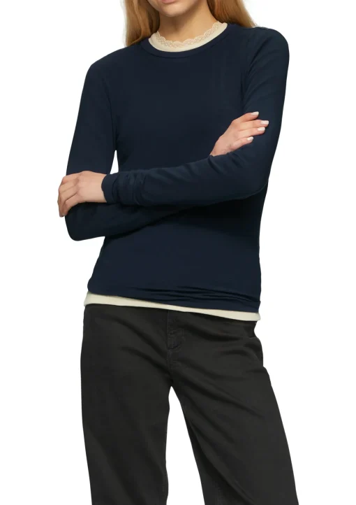 Damen QS Weiches Longsleeve