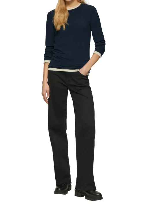 Damen QS Weiches Longsleeve