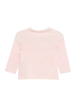 Kinder s.Oliver Weiches Longsleeve aus Baumwolle mit glitzerndem Frontprint