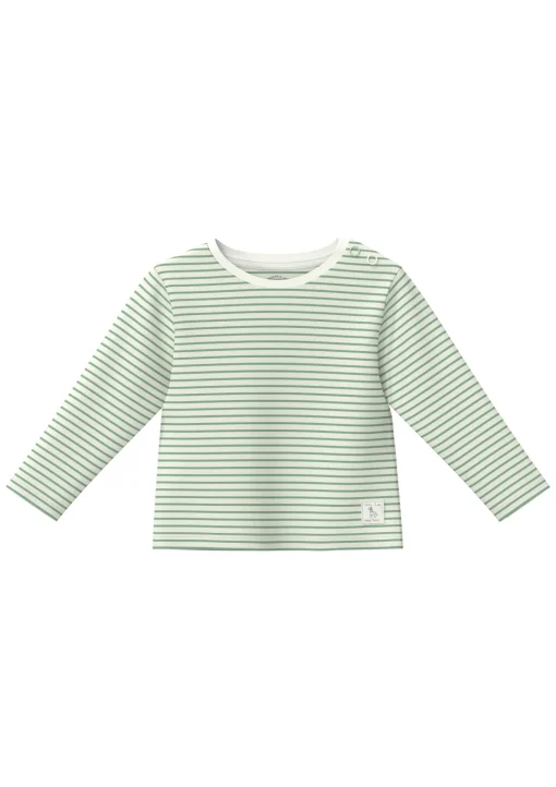 Kinder s.Oliver Weiches Longsleeve aus Jersey mit Streifen