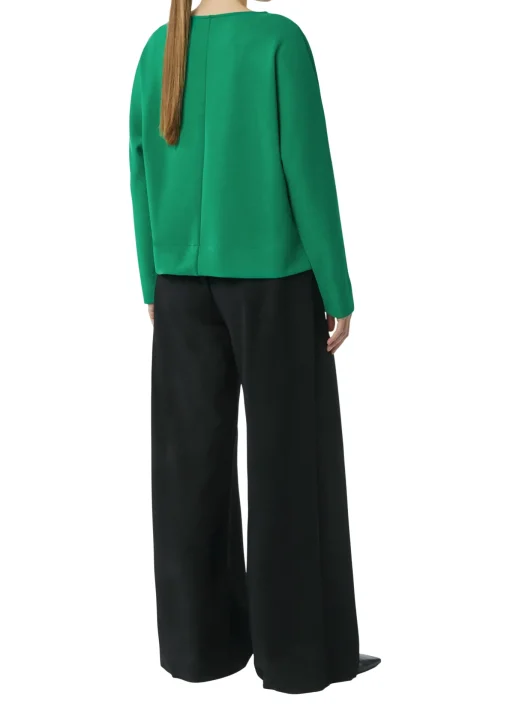 Damen Comma Weiches Relaxed-Fit-Sweatshirt mit Paspeldetails