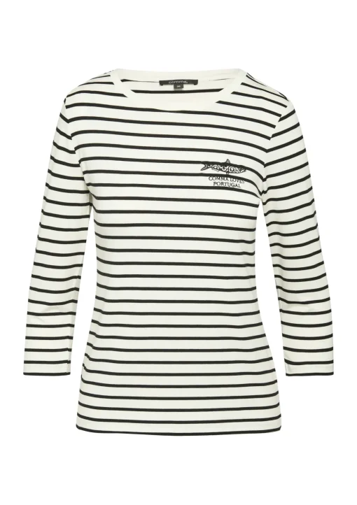 Damen Comma Weiches Viskose-Shirt