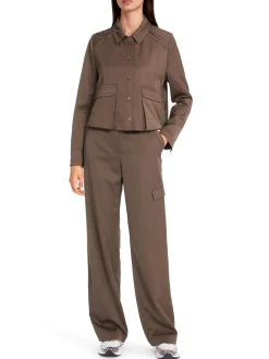 Damen Marc Cain Weichfließende Jacke in A-Linie
